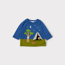 Purebaby Camping Long Sleeve Top, Size 0