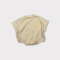 Cinnamon Baby Flower Romper, Size 000