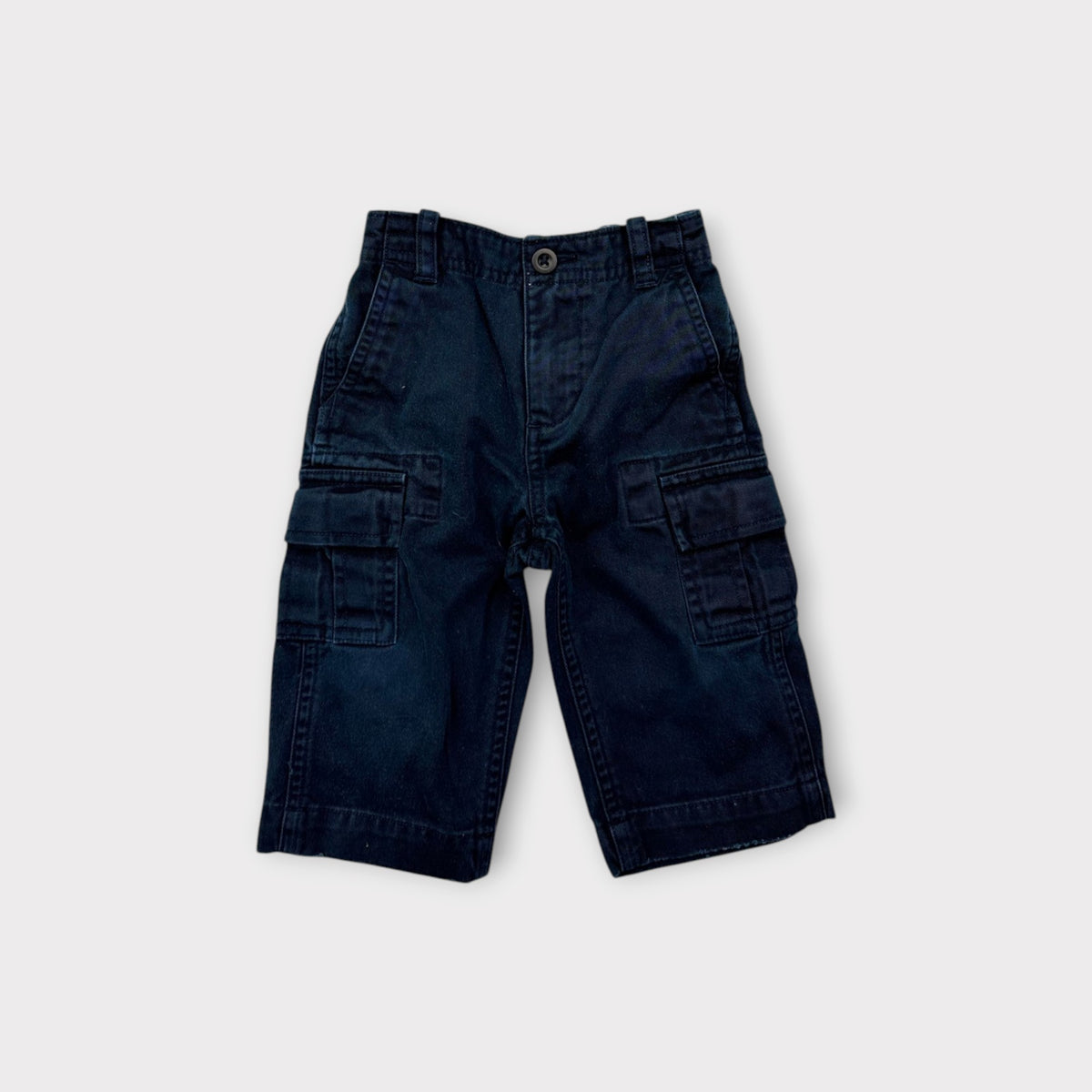 Retro Polo Ralph Lauren Navy Cargo Pants, Size 0
