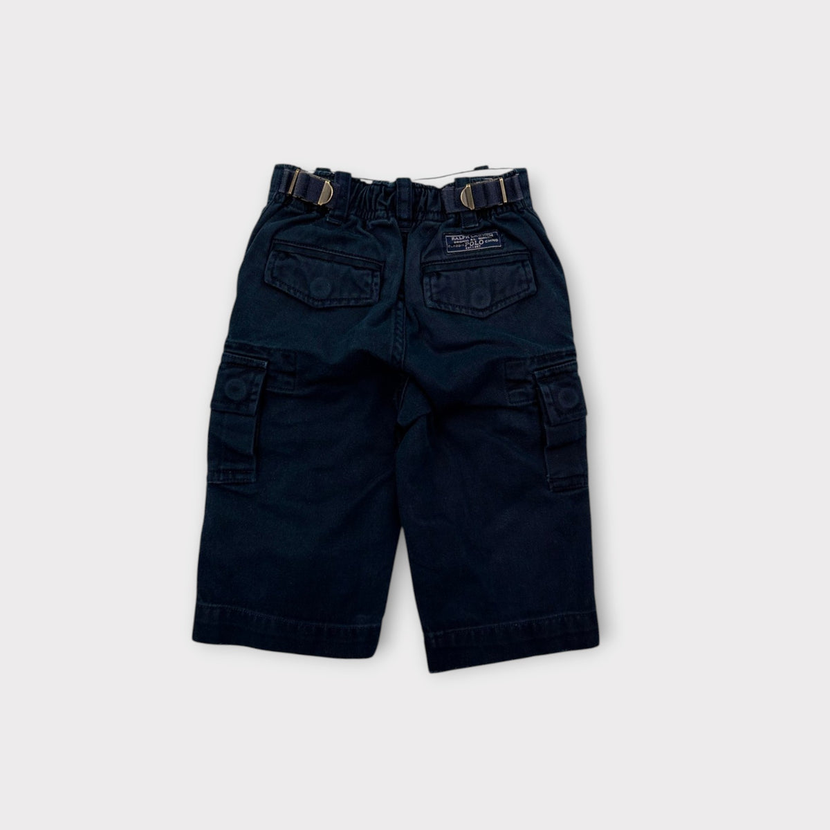 Retro Polo Ralph Lauren Navy Cargo Pants, Size 0