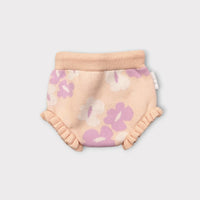 Ziggy Lou Floral Knit Bloomers, Size 000