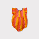 Kip & Co Tie-Dye Seersucker Romper, Size 0