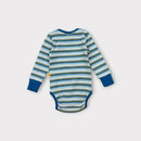 Goldie & Ace Striped Ribbed Bodysuit, Size 0