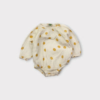 Nature Baby Daisy Muslin Romper, Size 00