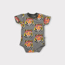 Minti Melbourne Tiger Print Bodysuit, Size 00