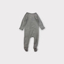 Quincy Mae Clouds Blue Grey Onesie, Size 00