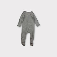 Quincy Mae Clouds Blue Grey Onesie, Size 00
