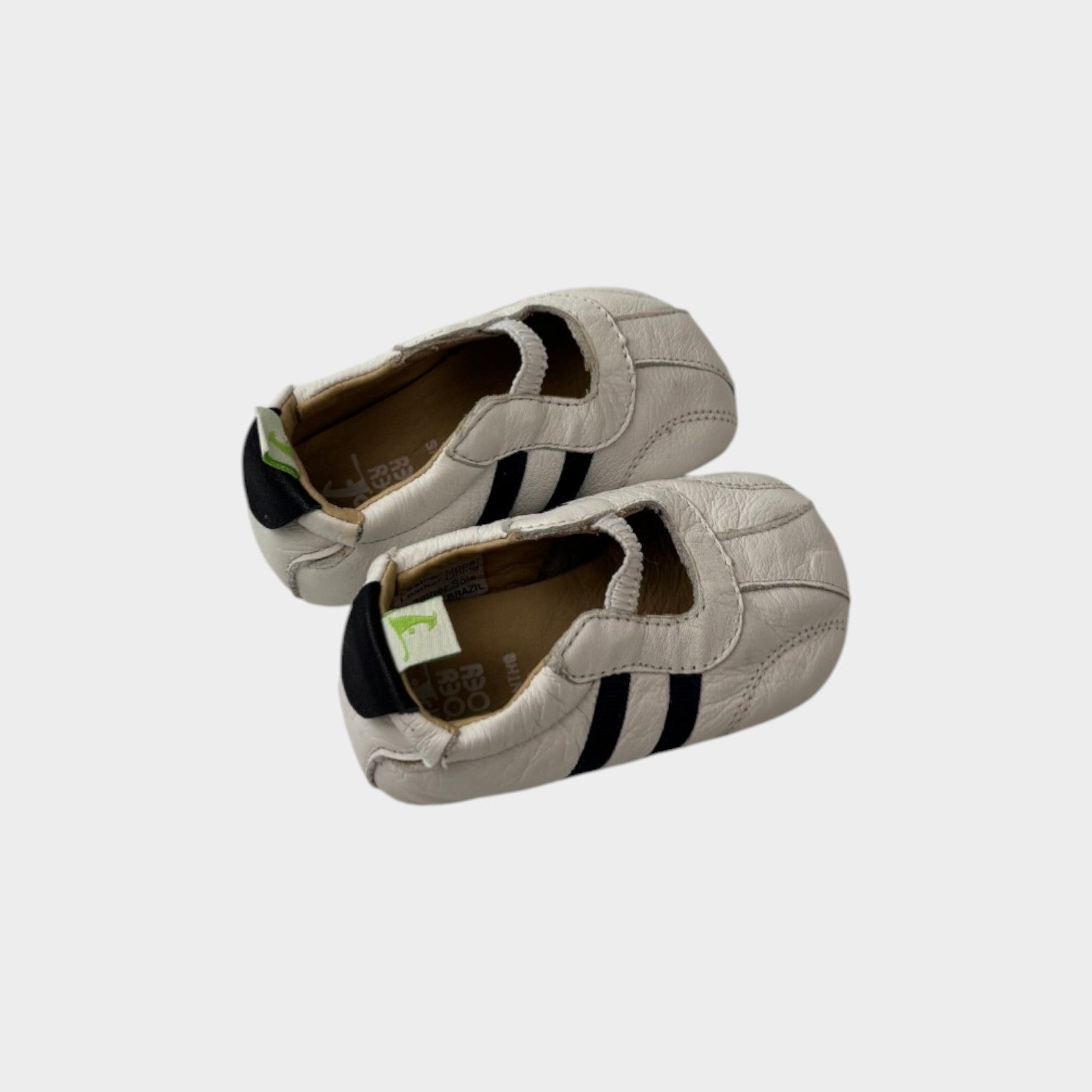 Leather Pram Sneaker, Size EU 18