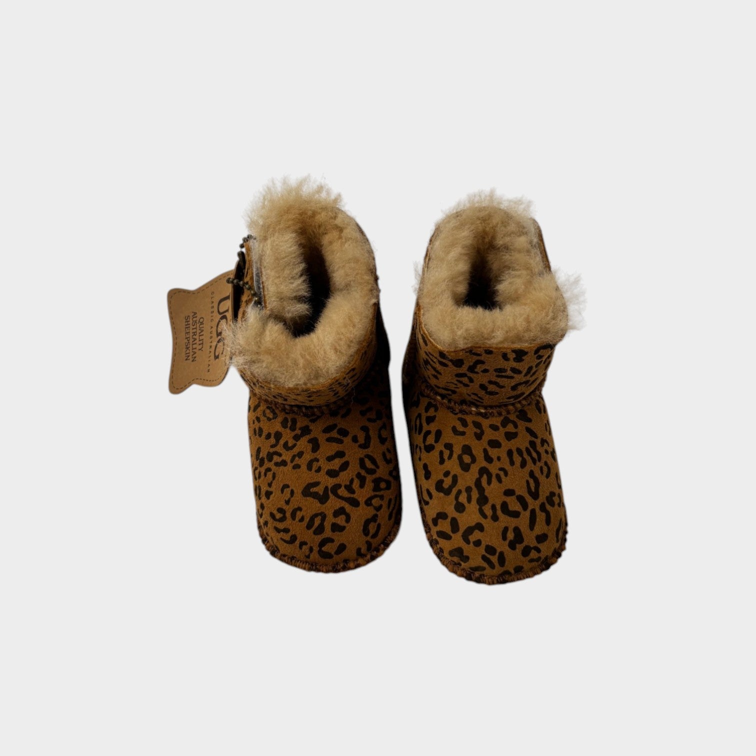 UGG Australia Leopard Slippers, Size 00