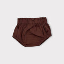 Quincy Mae Mauve Taupe Muslin Set, Size 00