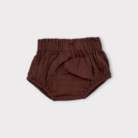 Quincy Mae Mauve Taupe Muslin Set, Size 00