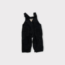 Retro Embroidered Penguin Corduroy Overalls, Size 00