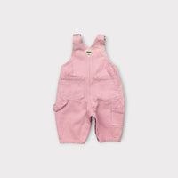OshKosh Y2K Pink Stripe Carpenter Overalls, Size 000