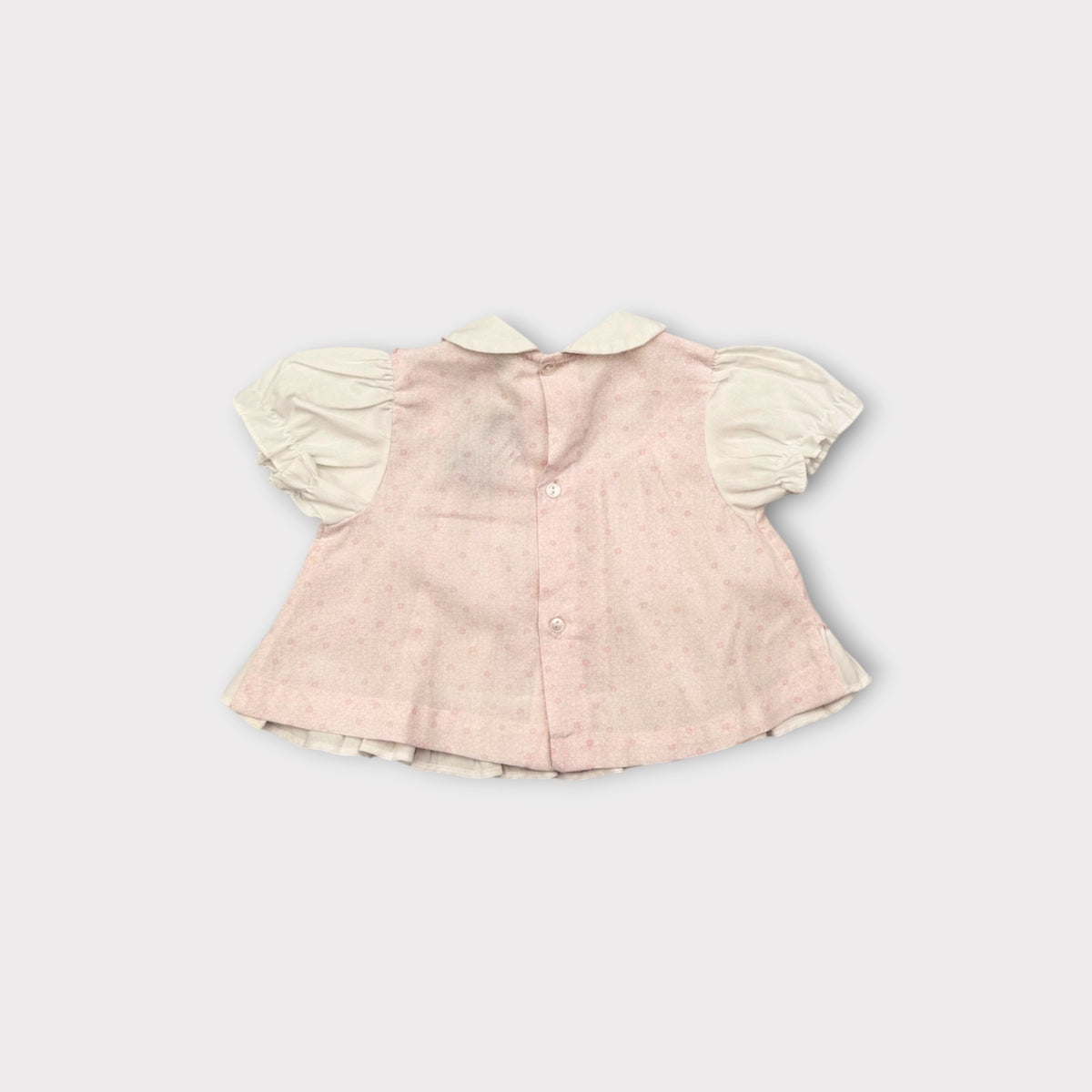 Vintage Pink Blouse, Size 0