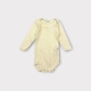 Petit Bateau Cream Bodysuit, Size 00