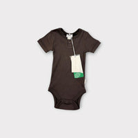 Jamie Kay Brown Ribbed Bodysuit, Size 00