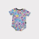 Kip & Co Floral Bodysuit, Size 00