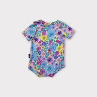 Kip & Co Floral Bodysuit, Size 00