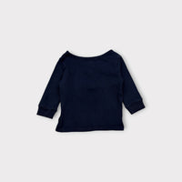 Purebaby Ribbed Long Sleeve, Size 00