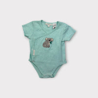 Purebaby Koala Wrap Bodysuit, Size 00