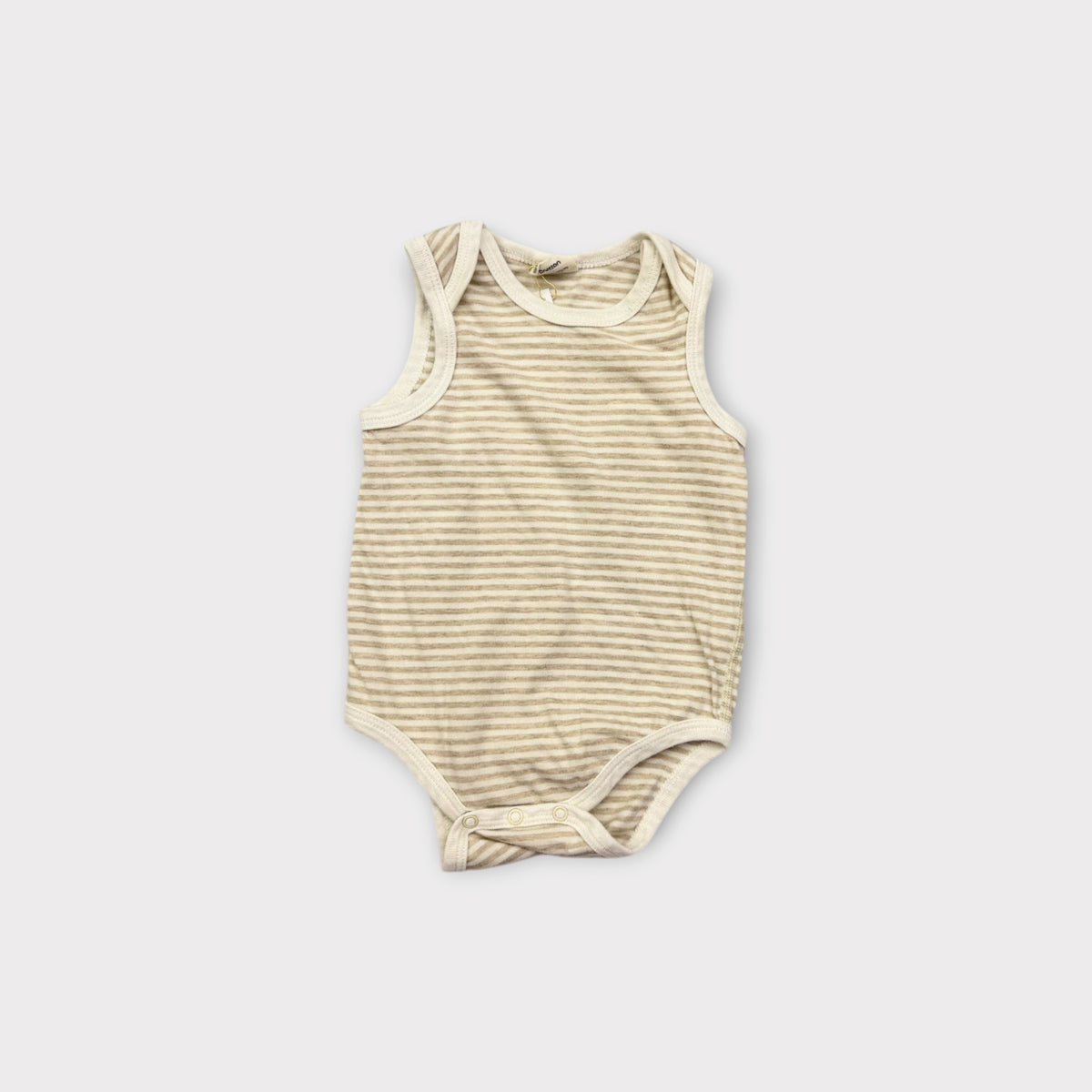 Fibre For Good Stripe Bodysuit, Size 000