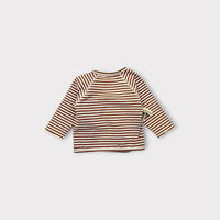 Quincy Mae Stripe Matching Set, Size 00