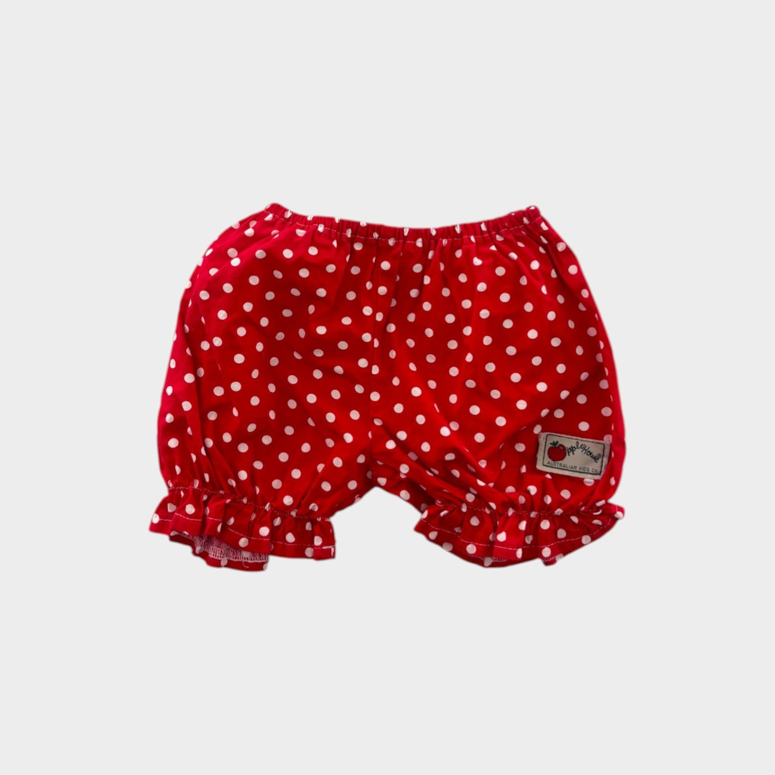 Vintage Polkadot Bloomers, Size 2
