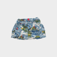 Hawaiian Print Skirt, Size 2