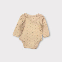 Cream Floral Bodysuit, Size 00