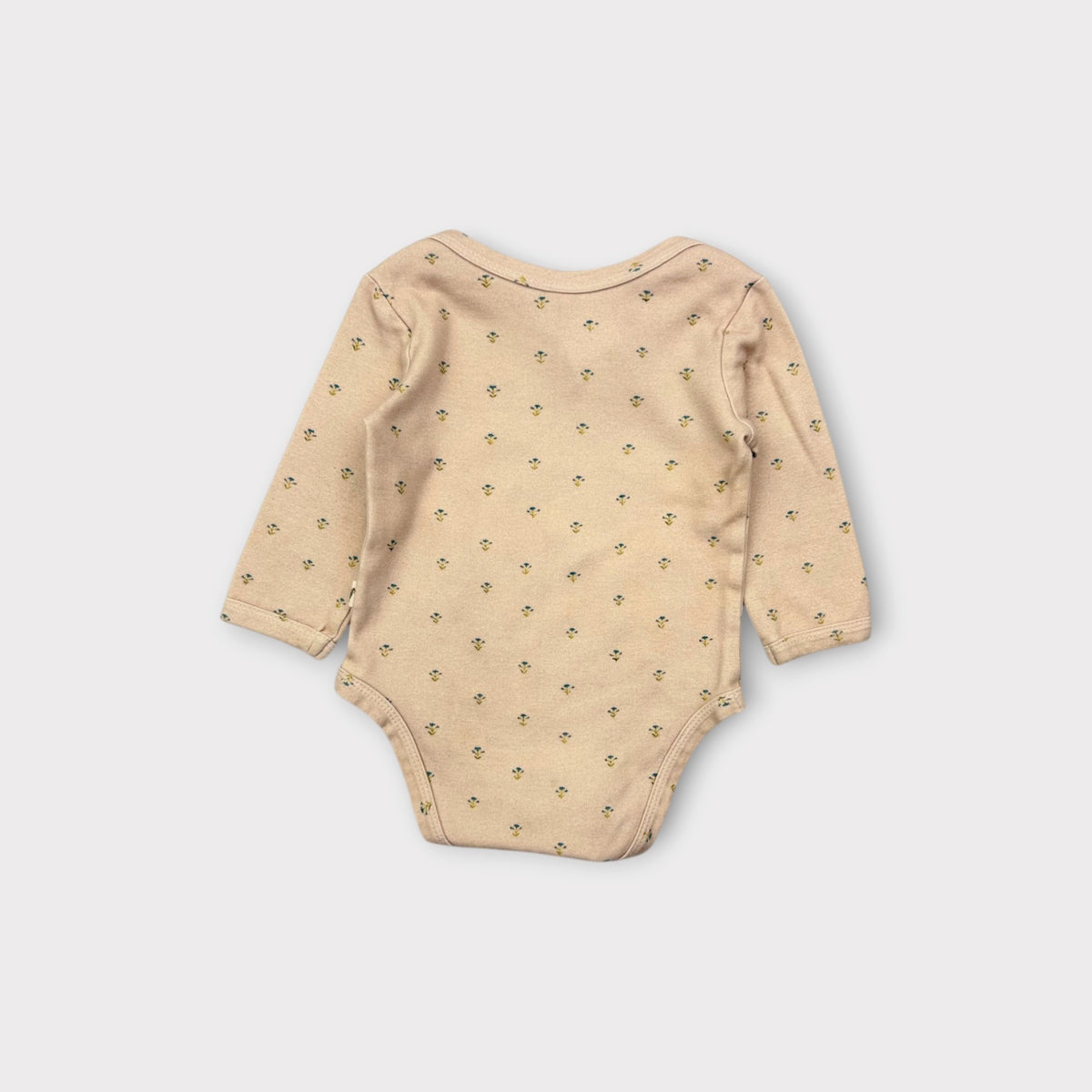 Cream Floral Bodysuit, Size 00