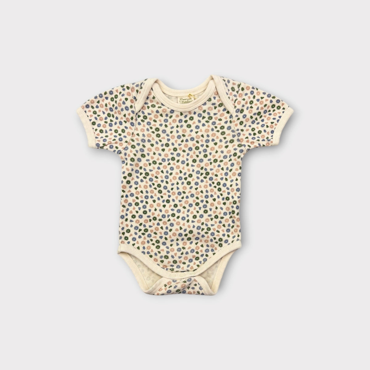 Nature Baby Floral Bodysuit, Size 000