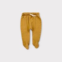 Quincy Mae Mustard Matching Set, Size 00