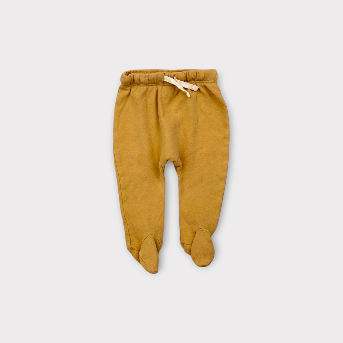 Quincy Mae Mustard Matching Set, Size 00
