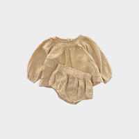 Quincy Mae Embroidered Flower Set, Size 2