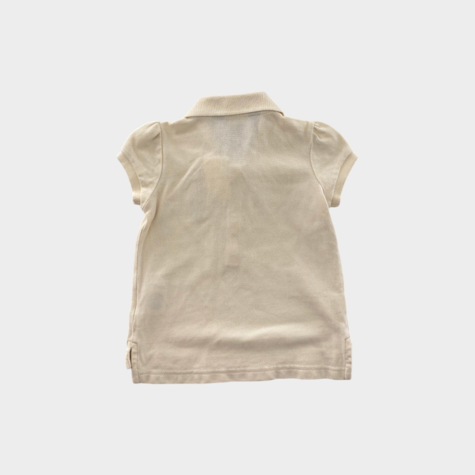 RL Cream Polo Shirt, Size 2