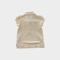 RL Cream Polo Shirt, Size 2