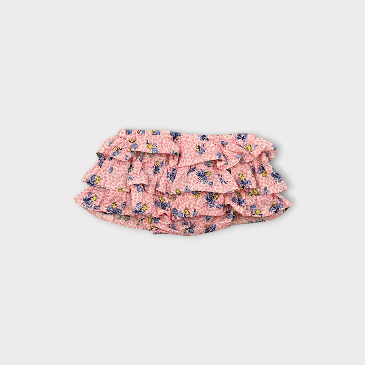 Floral Ruffle Bloomers, Size 00