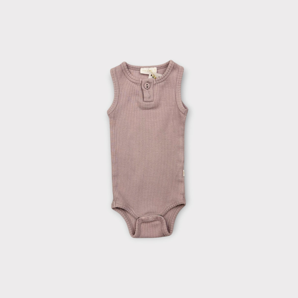 Jamie Kay Dusty Pink Ribbed Bodysuit, Size 000