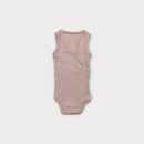 Jamie Kay Dusty Pink Ribbed Bodysuit, Size 000