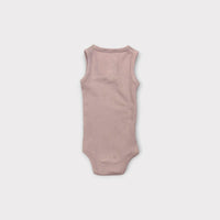 Jamie Kay Dusty Pink Ribbed Bodysuit, Size 000