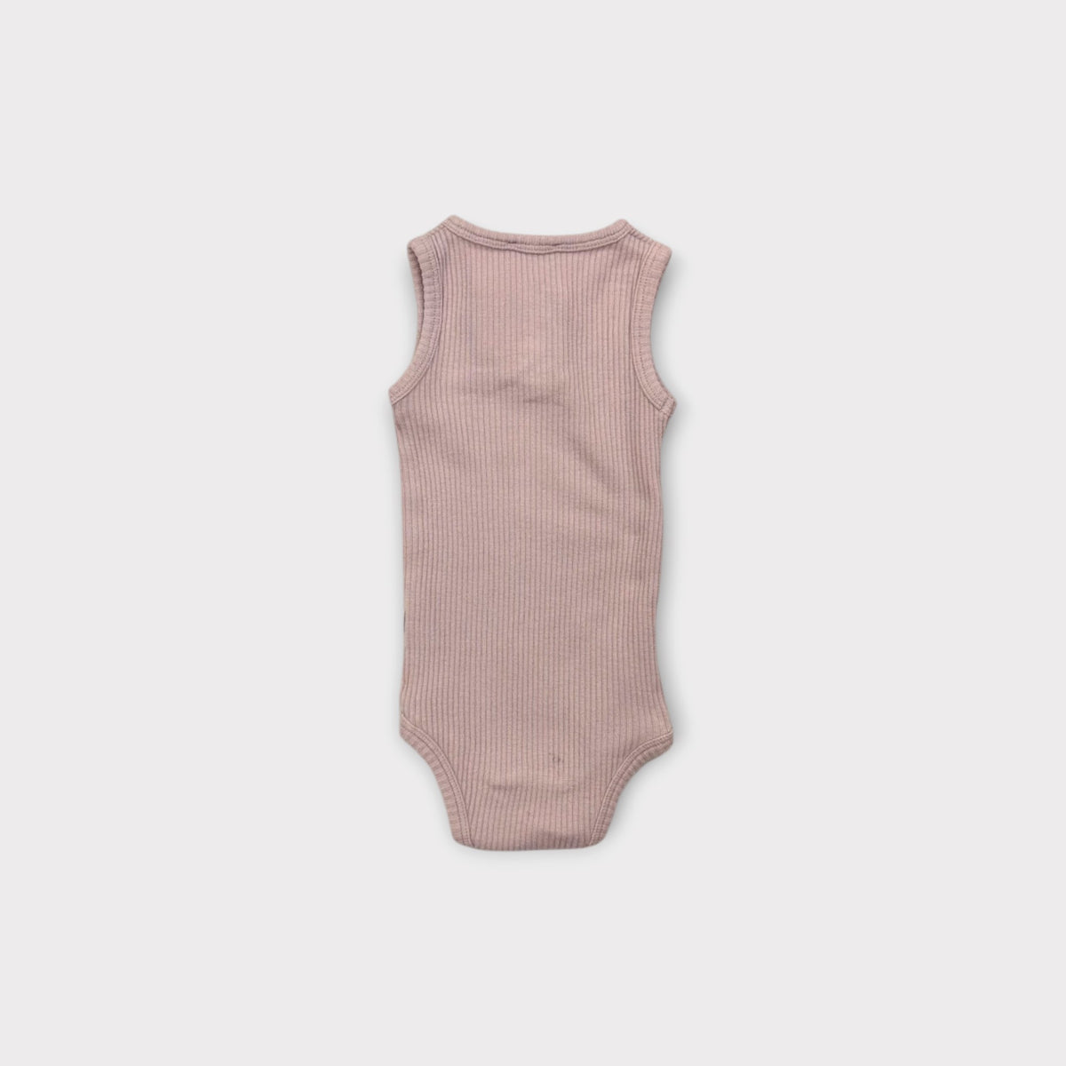 Jamie Kay Dusty Pink Ribbed Bodysuit, Size 000