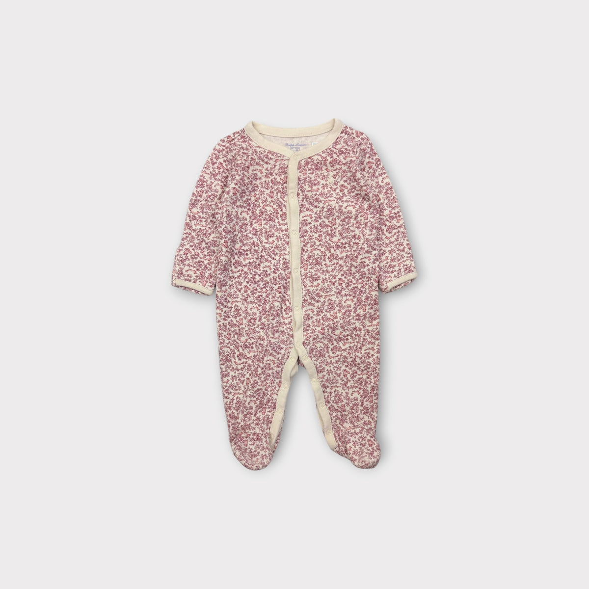 Ralph Lauren Floral Onesie, Size 000