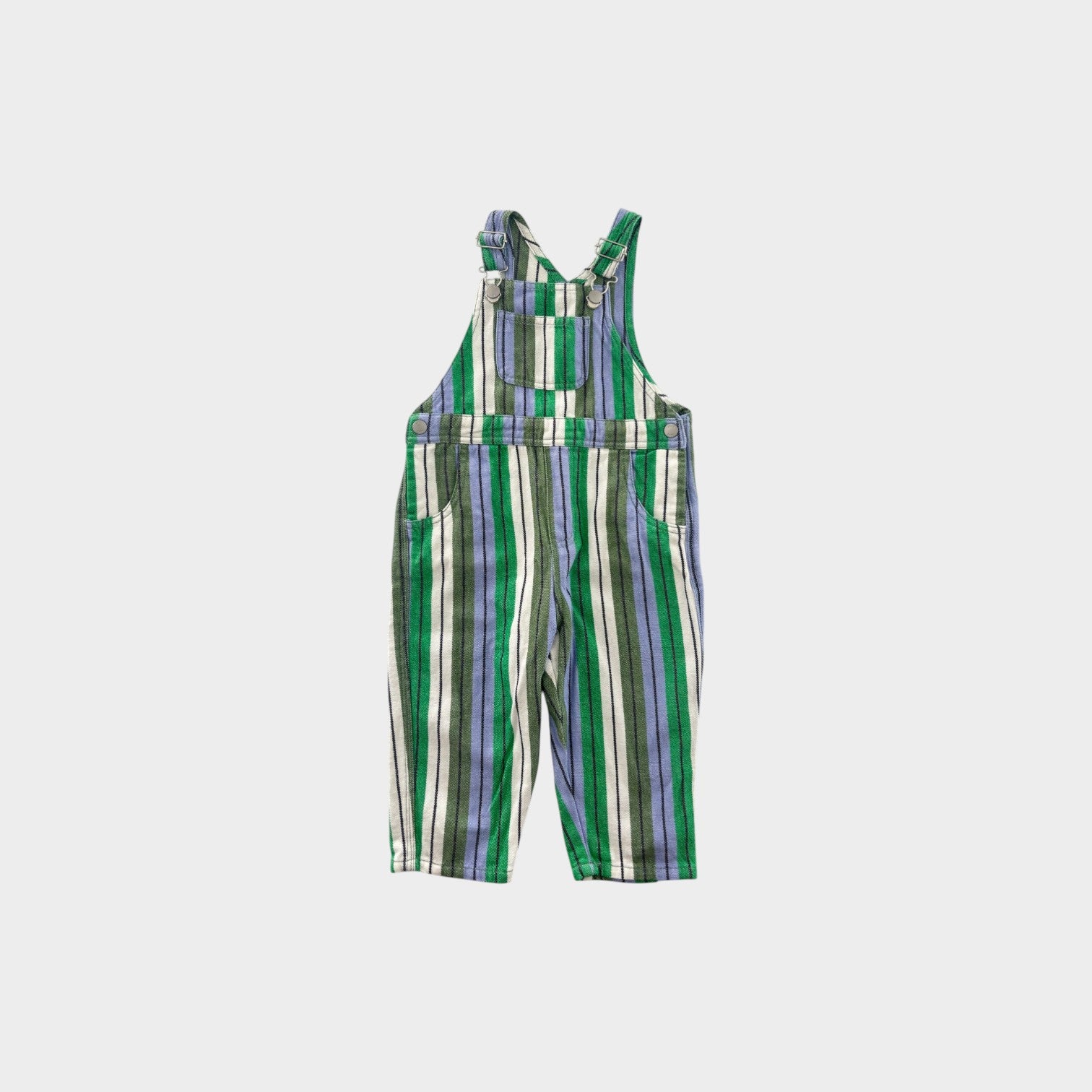 Seed Heritage Stripe Overalls, Size 2