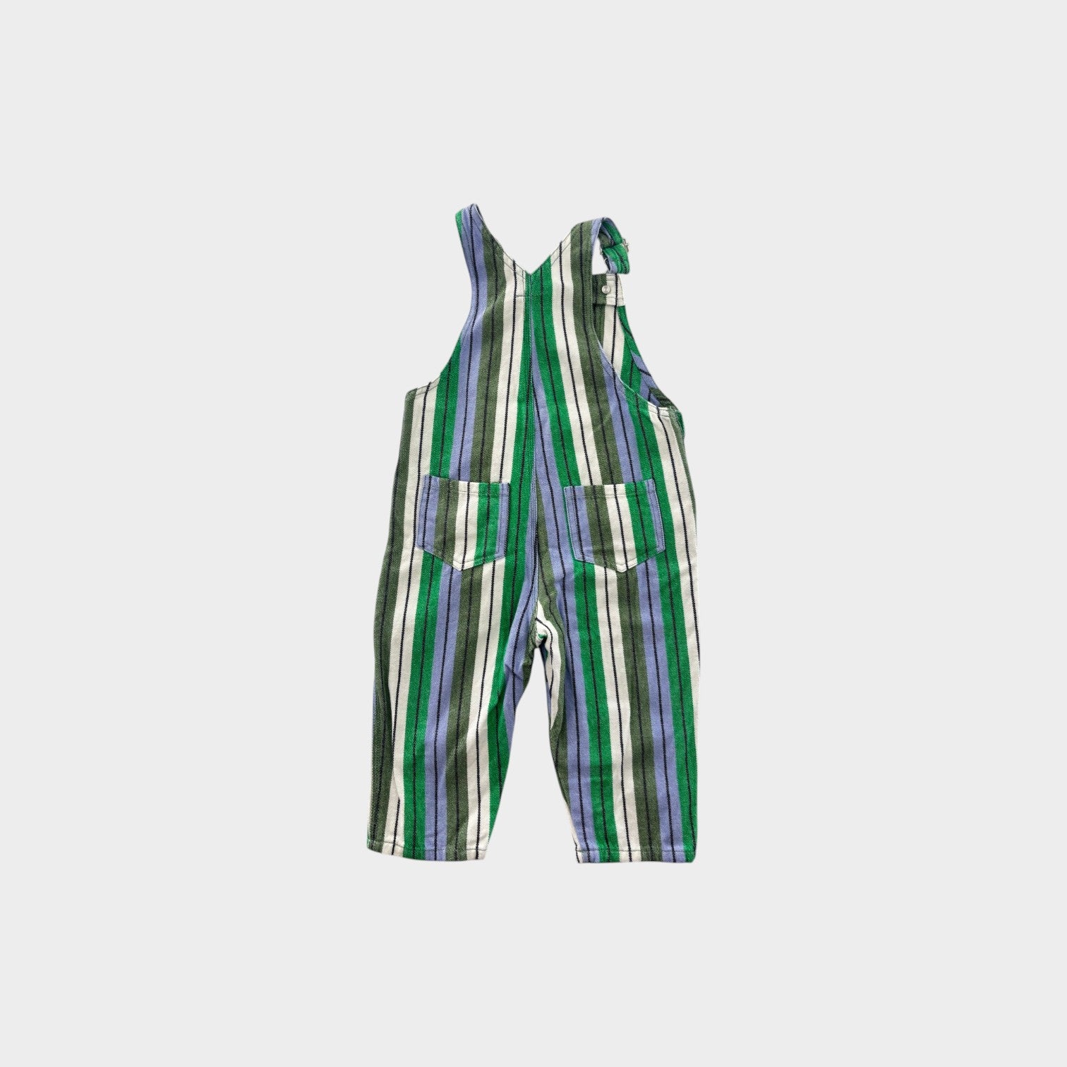 Seed Heritage Stripe Overalls, Size 2