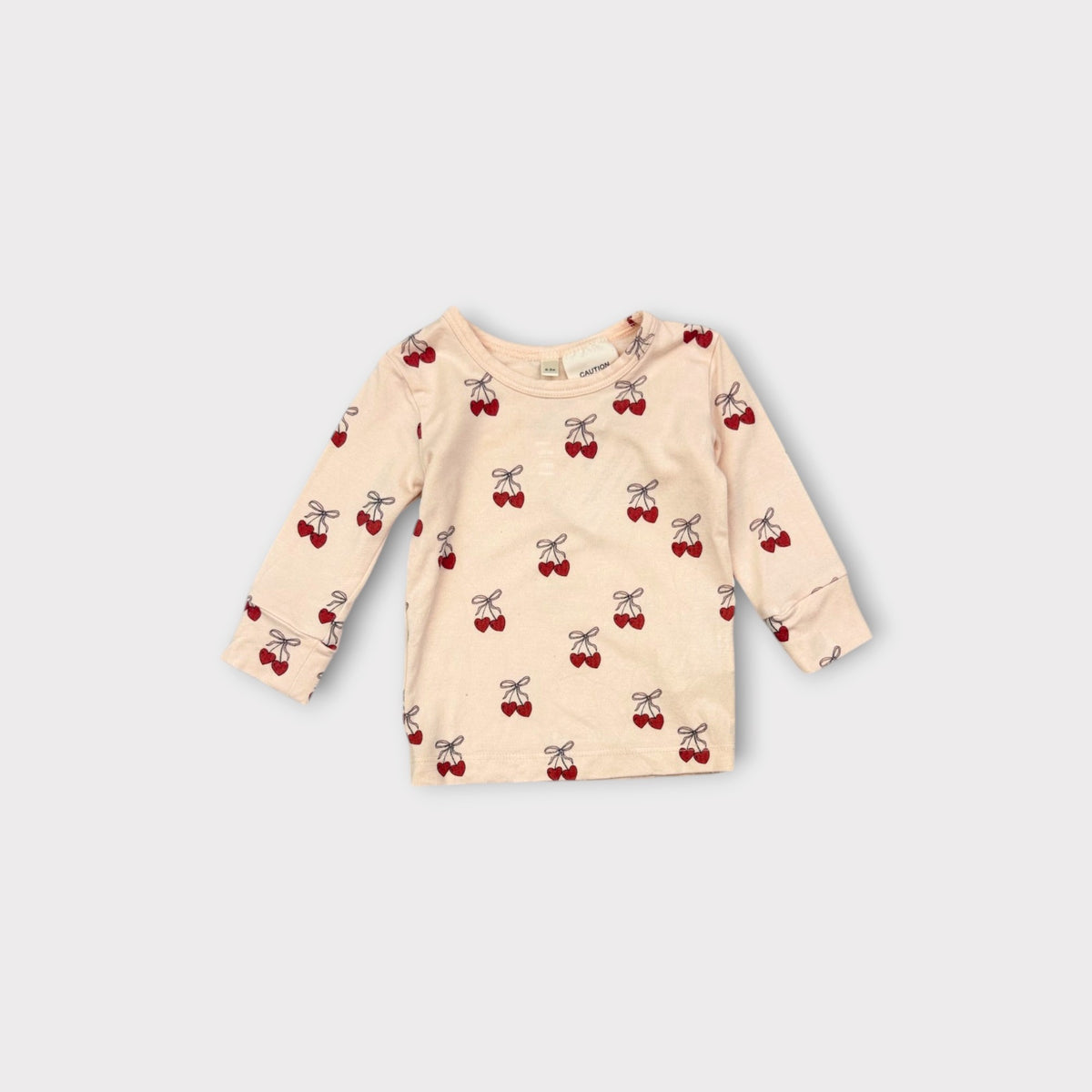 Quincy Mae Heart Print Set, Size 000