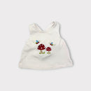 Embroidered Mushroom Top, Size 00