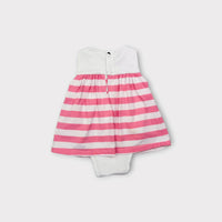 Jacadi Paris Pink Stripe Dress, Size 000