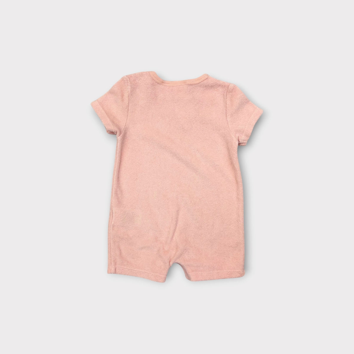 Seed Heritage Pink Terry Romper, Size 000