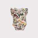 Snuggle Hunny Floral Bodysuit, Size 000