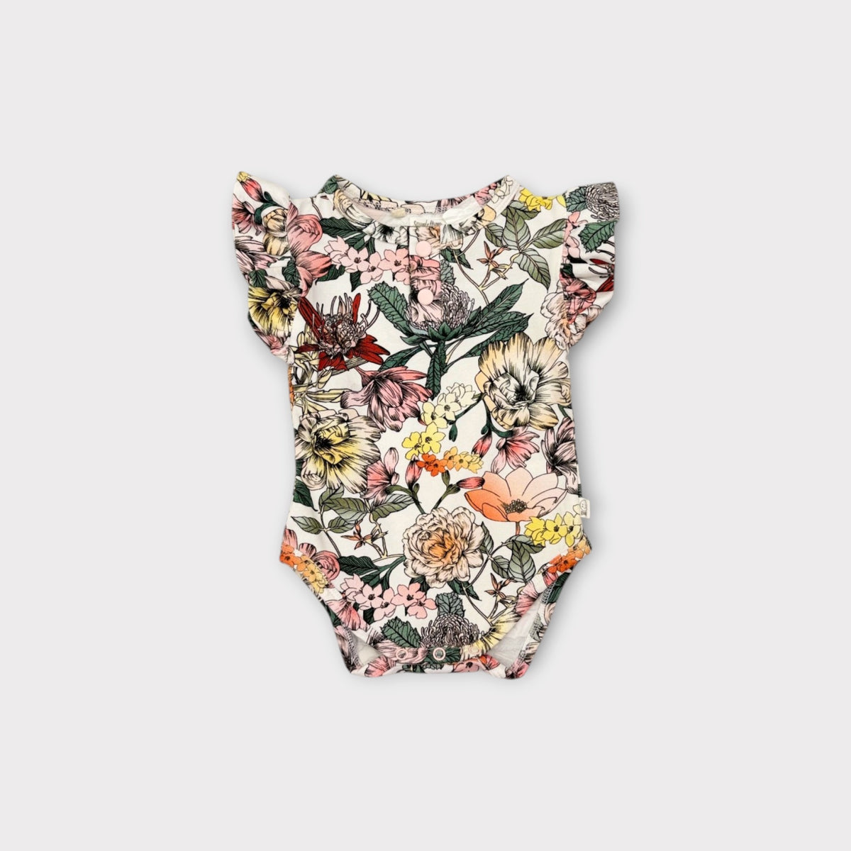 Snuggle Hunny Floral Bodysuit, Size 000